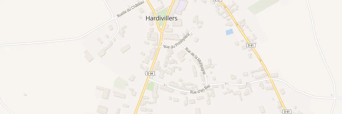 Plan du 17 Rue Saint-pierre à Hardivillers
