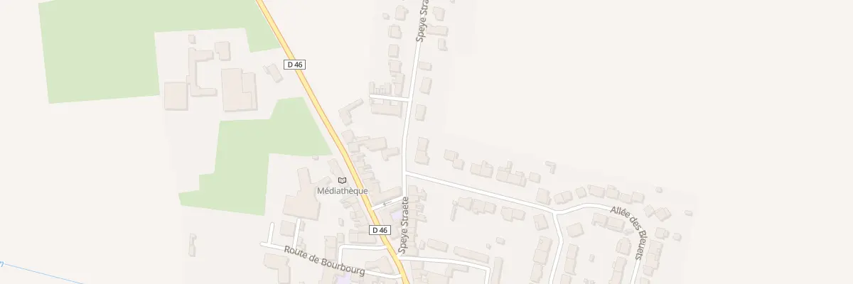 Plan du 1 All des Bleuets à Cappelle-Brouck