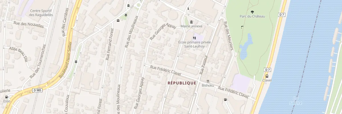 Plan du 71 Rue de la République à Suresnes