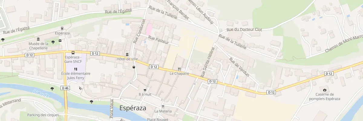 Plan du 3 Imp Dumouriez à Espéraza