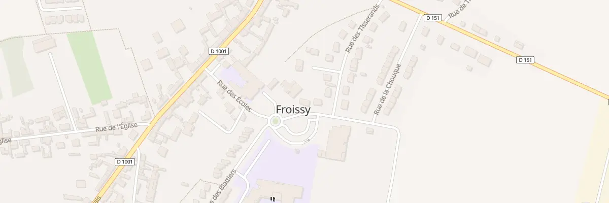 Plan du 4 Rue des Cayenneurs à Froissy