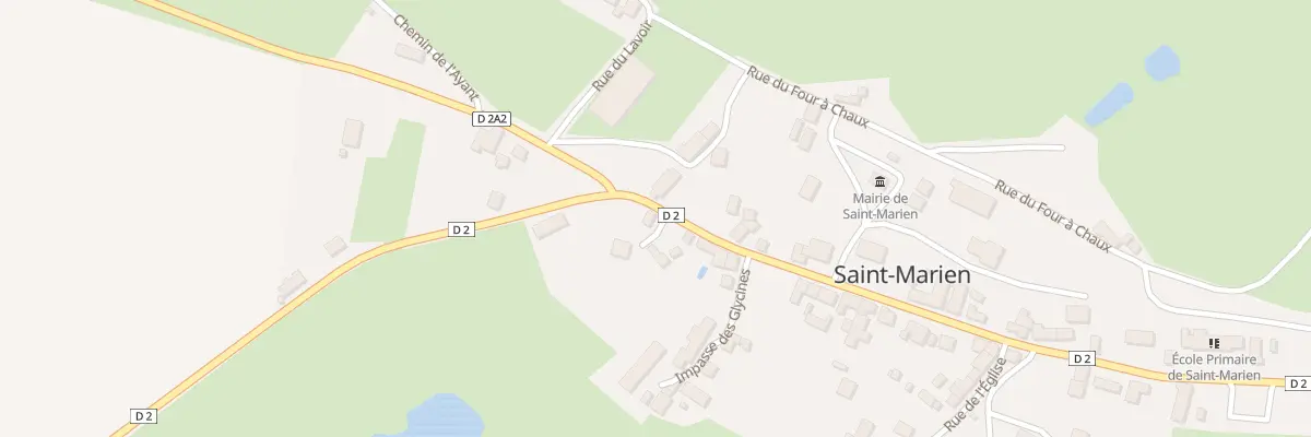 Plan du 3 Imp du Tilleul à Saint-Marien