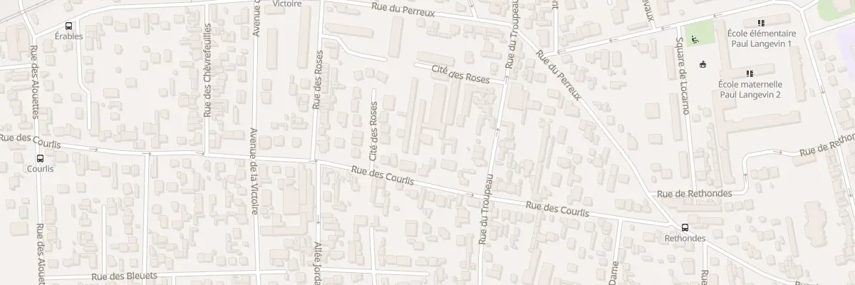 Plan du 54B Rue des Courlis à Argenteuil