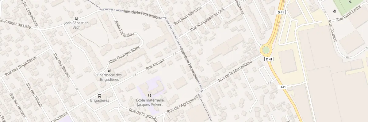 Plan du 15 Rue de la Procession à Bezons