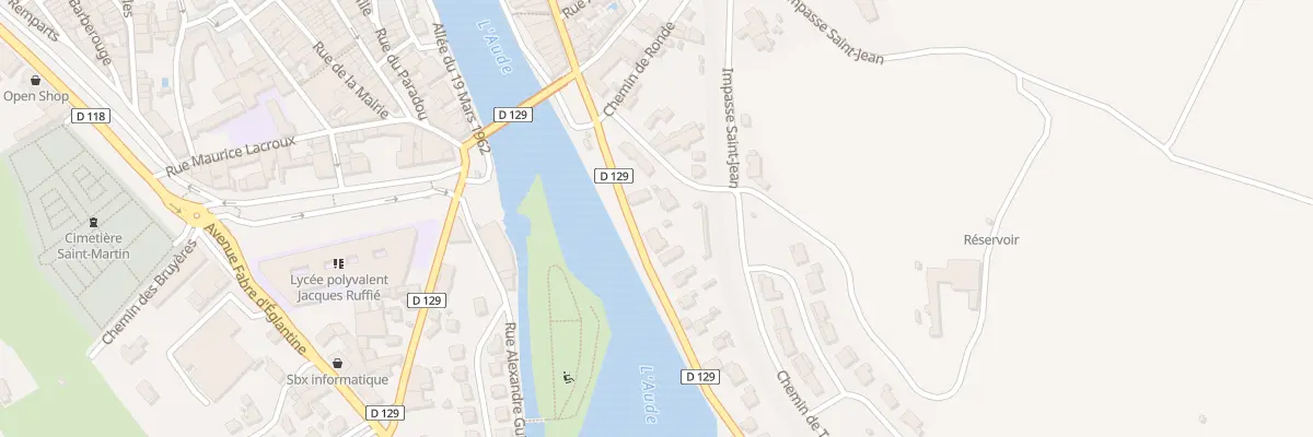 Plan du 78 Av des Corbières à Limoux