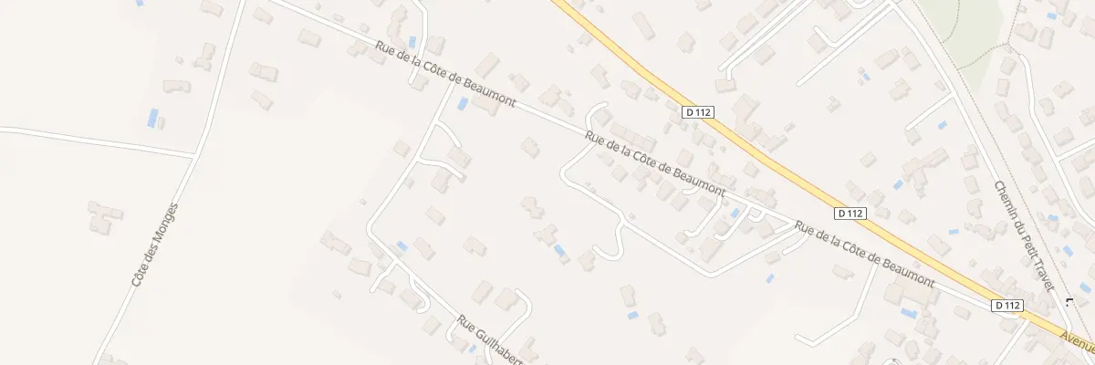 Plan du 53 Rue de la Côte de Beaumont à Castres