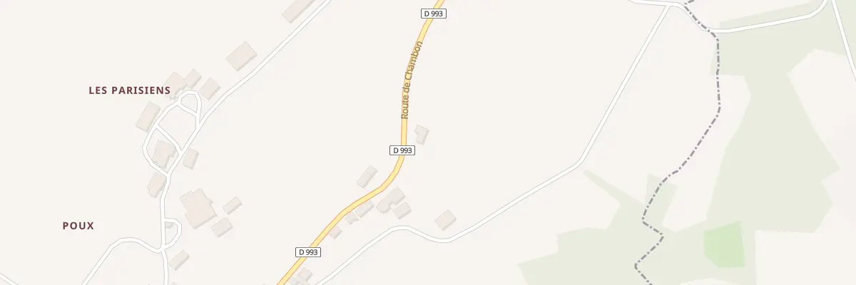 Plan du 48 Le Courtioux à Saint-Amand