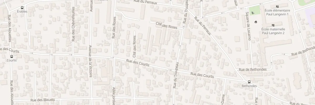 Plan du 52 Rue des Courlis à Argenteuil