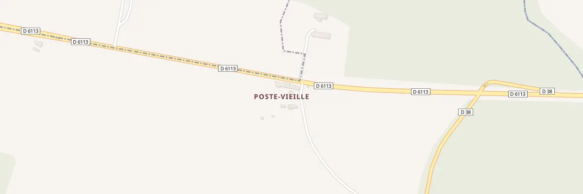 Plan du 283 Poste Vieille à Pezens