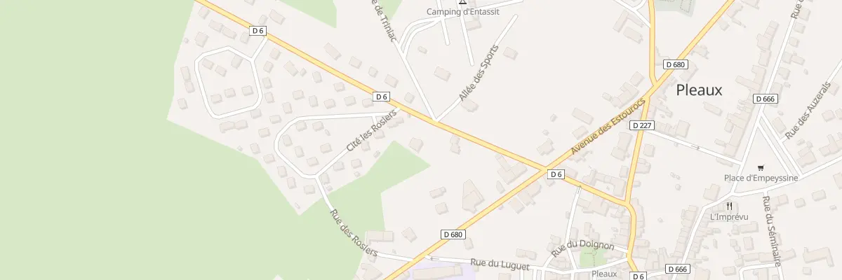 Plan du 5 Rue d’Entassit à Pleaux
