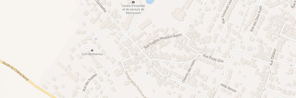 Plan du 61 Rue Moutard Martin à Marcoussis