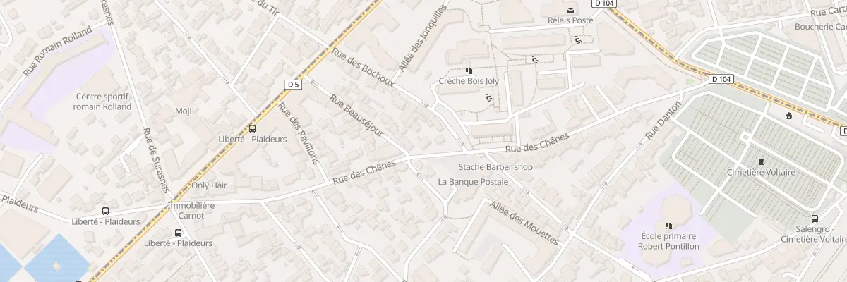 Plan du 49 Rue des Chênes à Suresnes