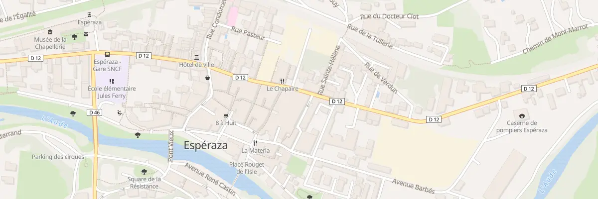 Plan du 48 Rue Elie Sermet à Espéraza