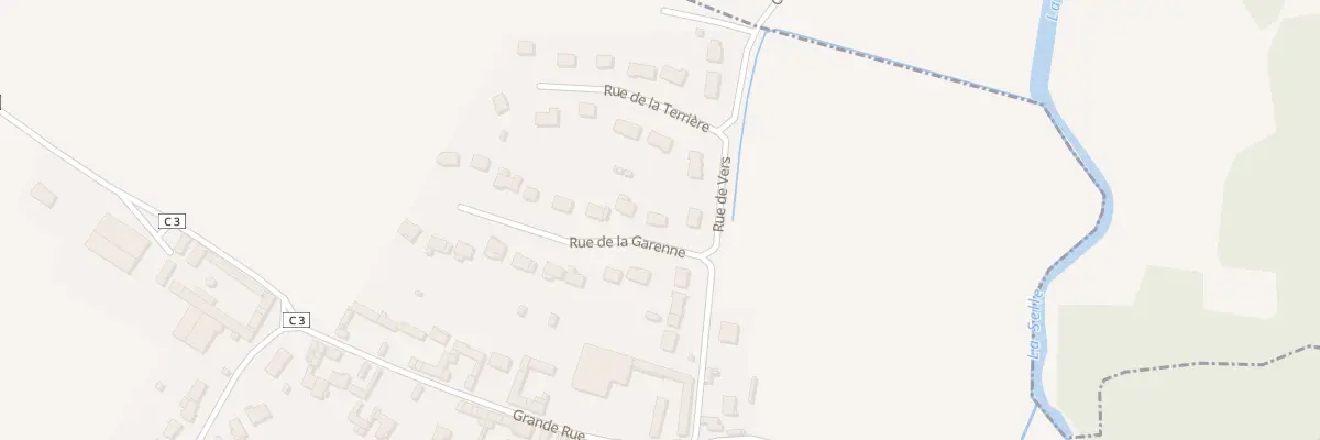 Plan du 4 Rue de la Garenne à Bacouel-sur-Selle