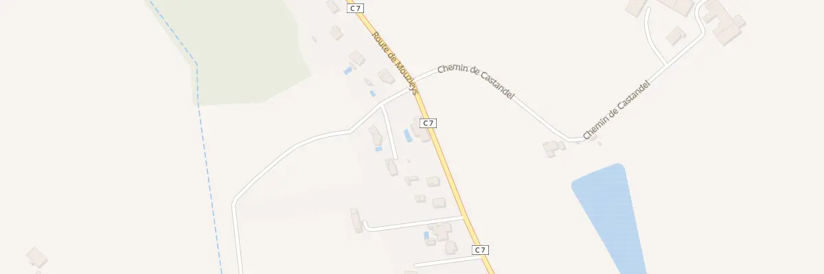 Plan du 146 Rte de Mouzieys à Cambon