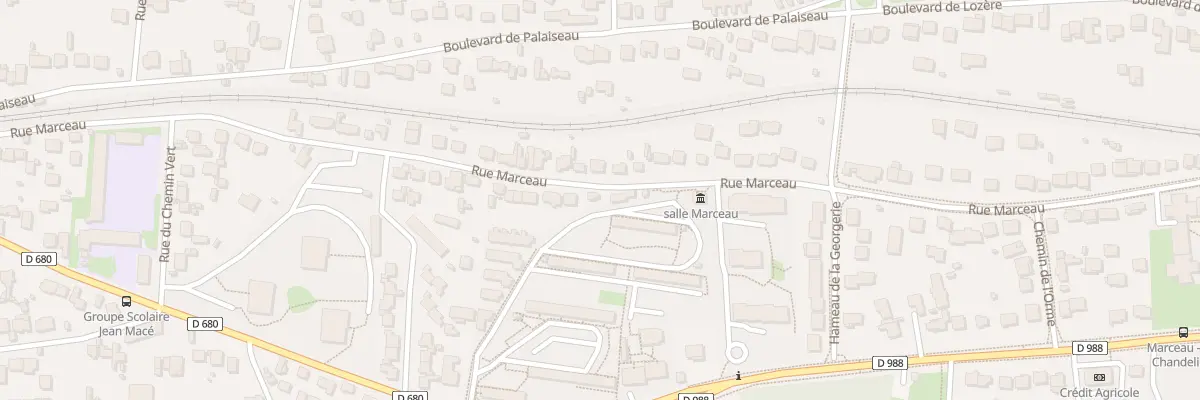 Plan du 139 Rue Marceau à Palaiseau
