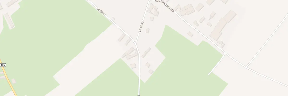 Plan du 8 Le Rietz à Œuf-en-Ternois