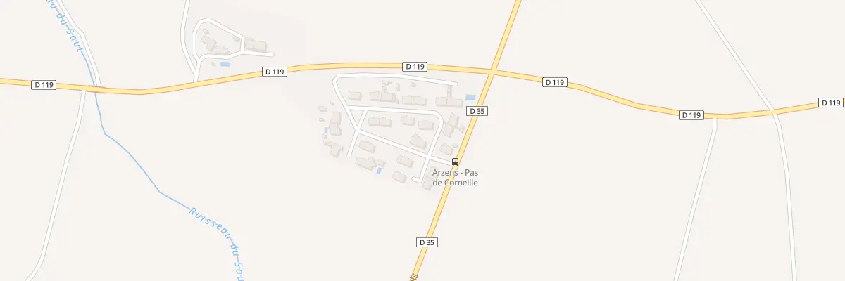 Plan du 277Q Pas de Corneille à Arzens