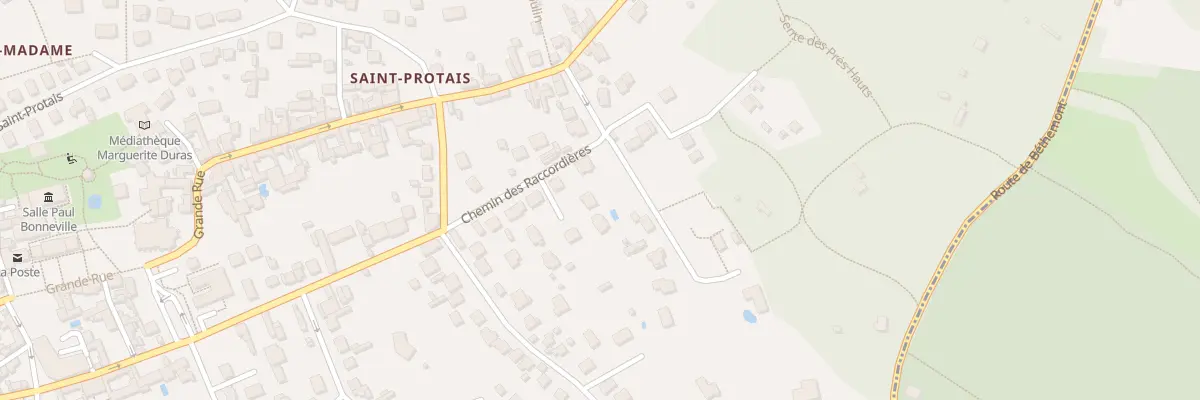 Plan du 5 All du Verger à Bessancourt