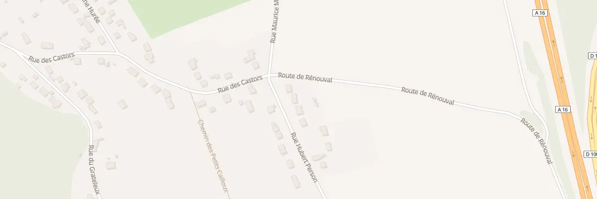Plan du 416 Rue Hubert Person à Ronquerolles