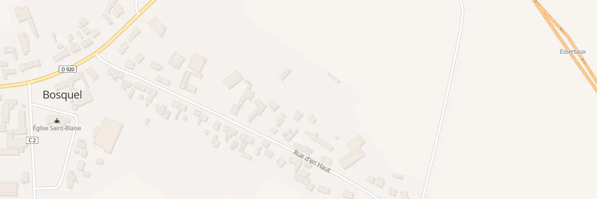 Plan du 19 Rue d’en Haut à Bosquel