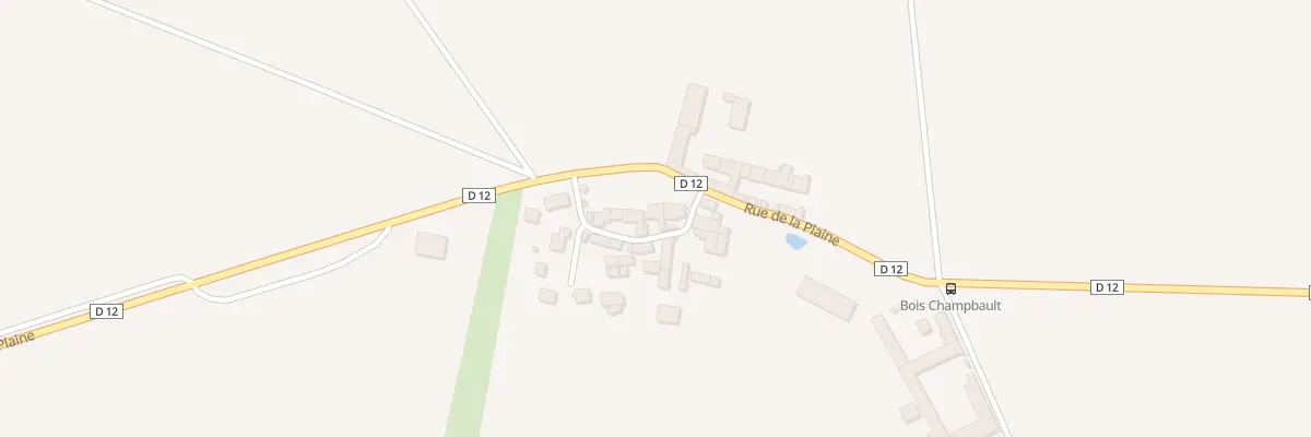 Plan du 5 Rue Marie-madeleine à Abbéville-la-Rivière