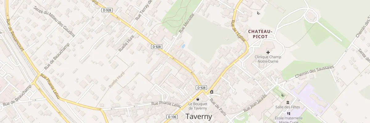 Plan du 226 Rue de Paris à Taverny