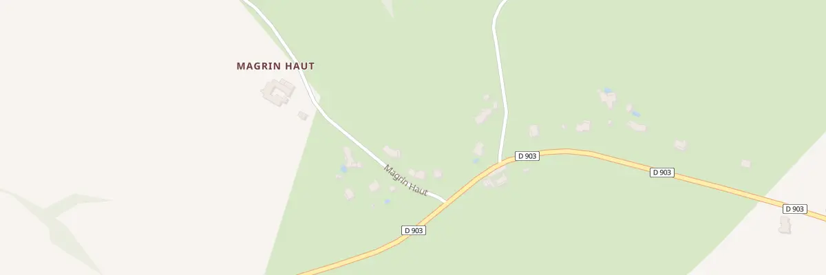 Plan du 84 Che de Magrin à Saussenac