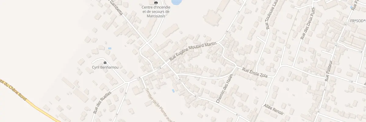 Plan du 57 Rue Moutard Martin à Marcoussis