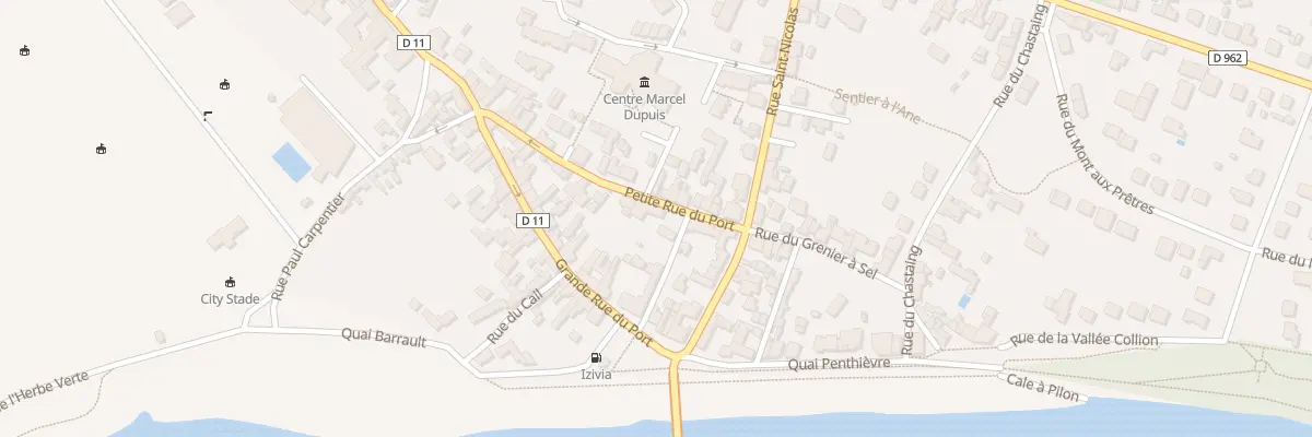 Plan du 8 Ptr Petite Rue du Port à Châteauneuf-sur-Loire