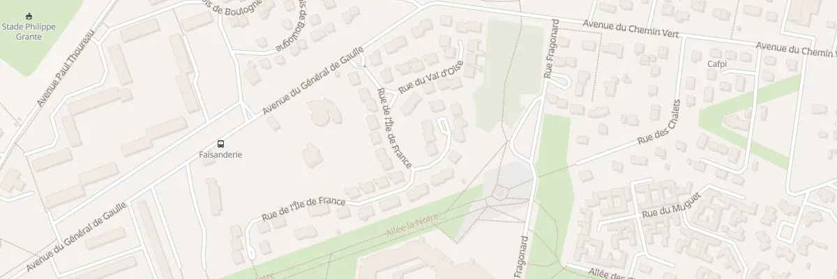Plan du 29 Rue de l’Ile de France à L’Isle-Adam