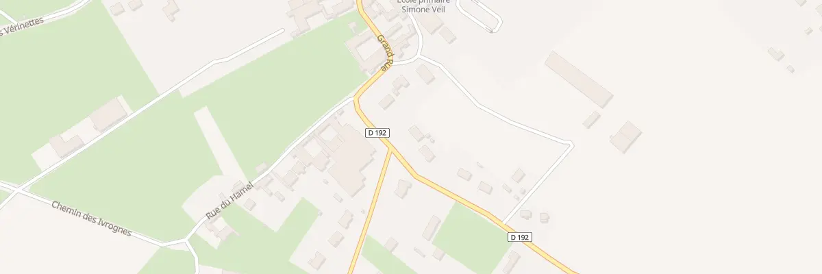 Plan du 1 Rue sous la Ville à Bellinghem