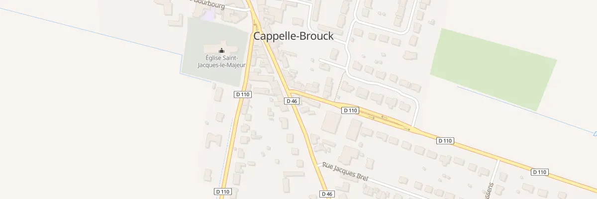 Plan du 2945 Rte de Pont l’Abbesse à Cappelle-Brouck