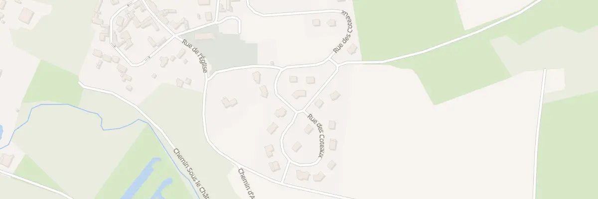 Plan du 1 Imp du Bosquet à Canaples