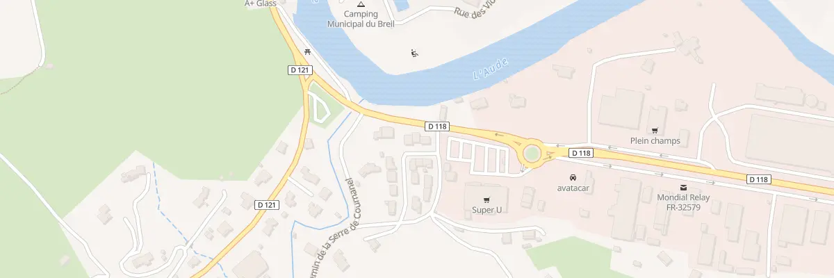 Plan du 4 Rue des Gours à Limoux