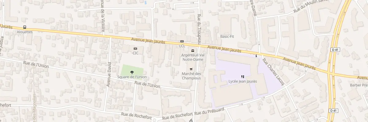 Plan du 183 Av Jean Jaures à Argenteuil