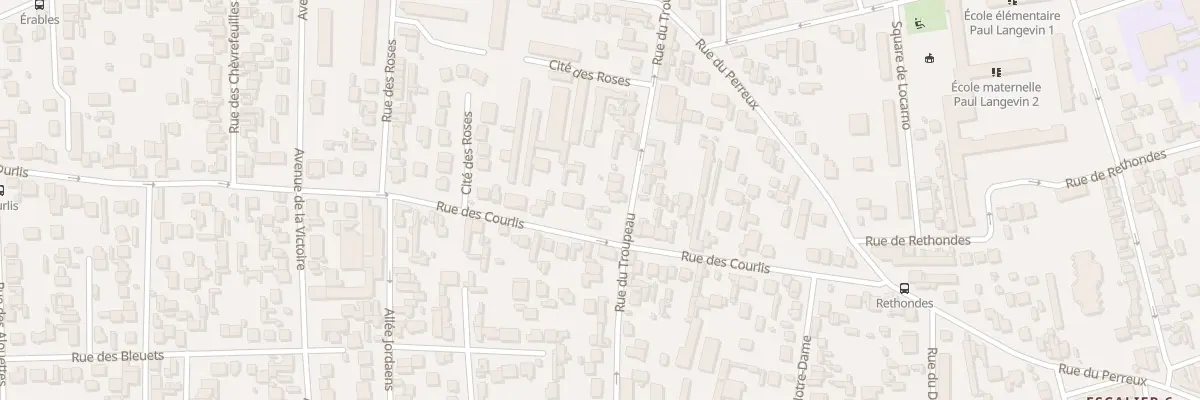 Plan du 59 Rue du Troupeau à Argenteuil