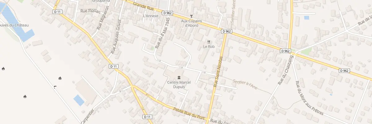 Plan du 27 Rue du 8 Mai 1945 à Châteauneuf-sur-Loire