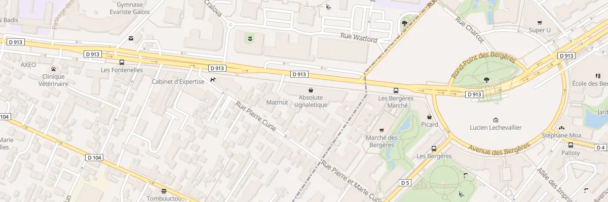 Plan du 334 Av Georges Clemenceau à Nanterre