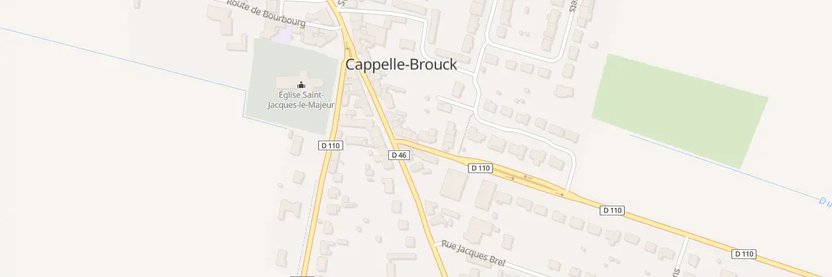 Plan du 1547 Rte de Lynck à Cappelle-Brouck