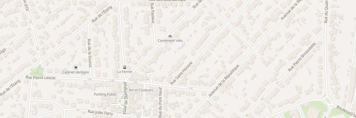 Plan du 44 Rue Saint Honoré à Igny