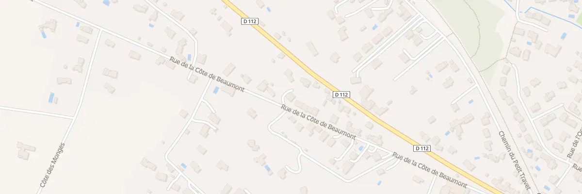 Plan du 36 Rue de la Côte de Beaumont à Castres