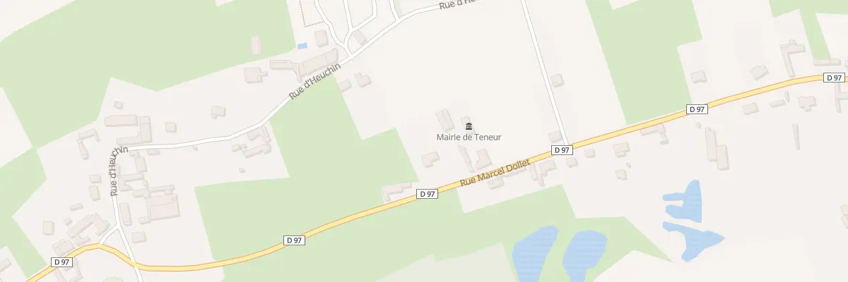 Plan du 12B Rue Marcel Dollet à Teneur