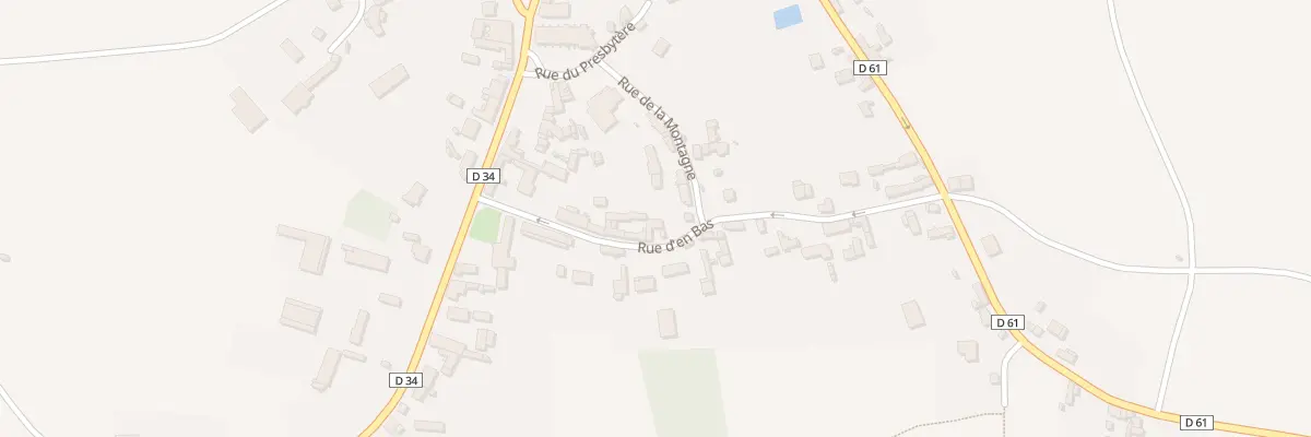 Plan du 7 Rue d’En Bas à Hardivillers