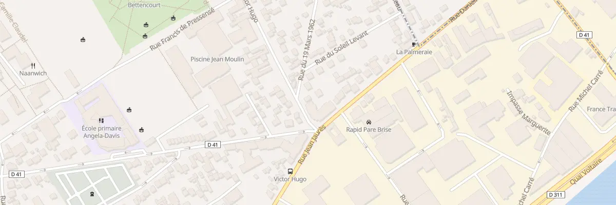 Plan du 6B Rue Victor Hugo à Bezons