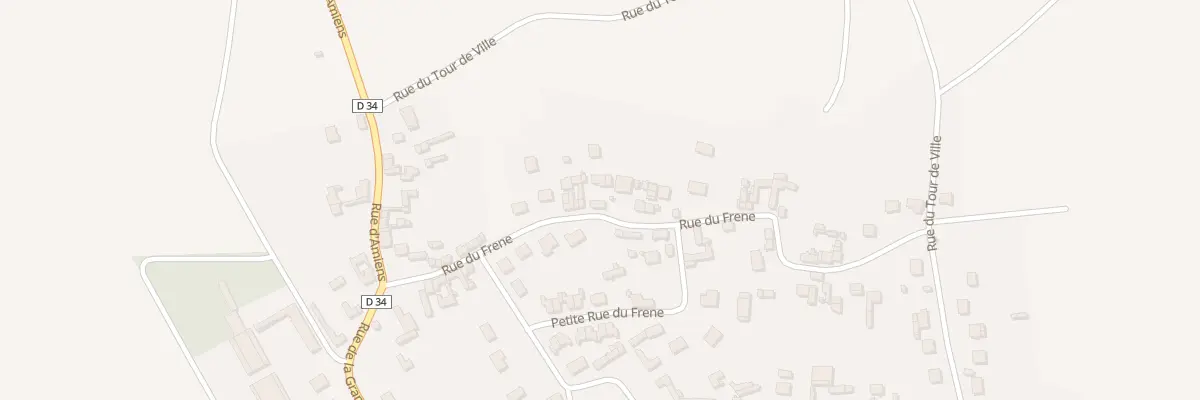 Plan du 19 Rue du Frêne à Hardivillers