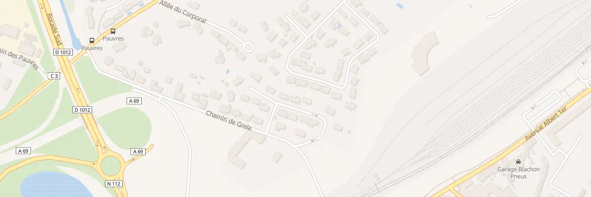 Plan du 5015 Che de Grêle à Castres