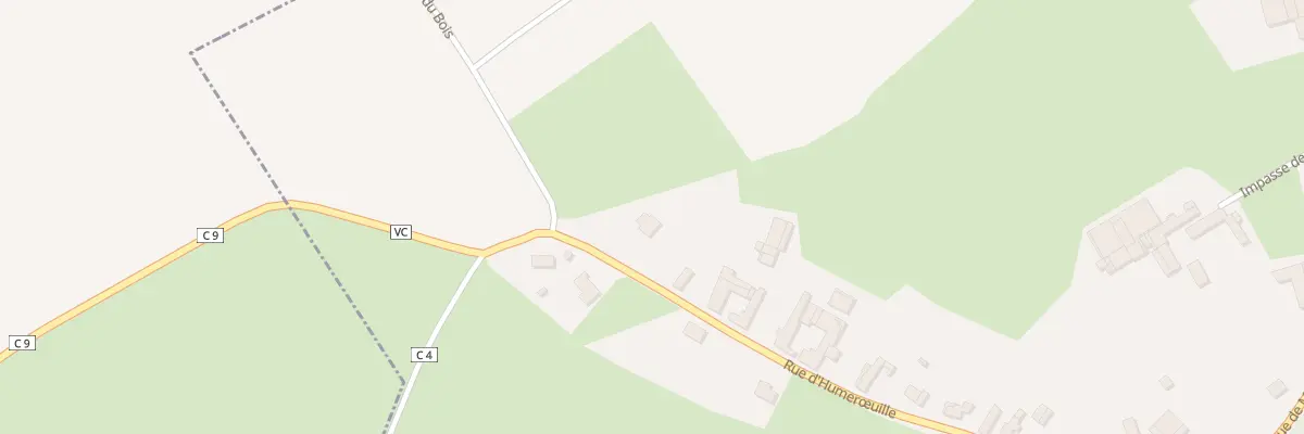 Plan du 18 Rue d’Humeroeuille à Bermicourt