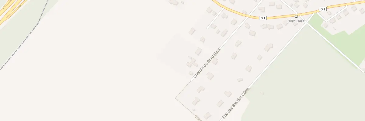 Plan du 3 Che du Bord’Haut à Villiers-Adam