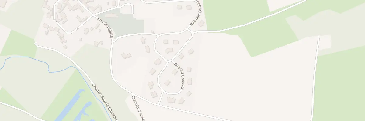 Plan du 2 Le Bosquet à Canaples